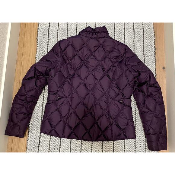 Eddie Bauer Down Purple Jacket Puffer XL - Picture 2 of 5